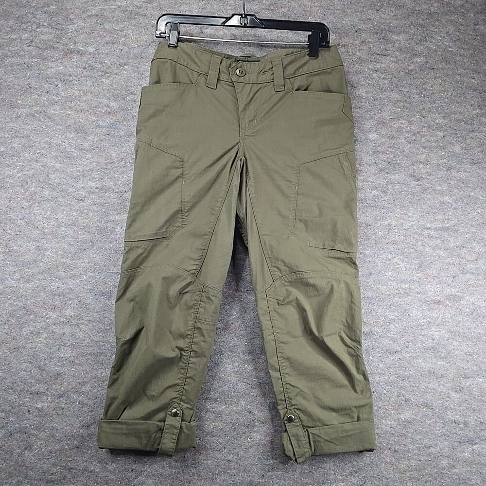Triple Aught Designs Pants Womens 6 Olive Green Stretch Pull On USA Made TAD